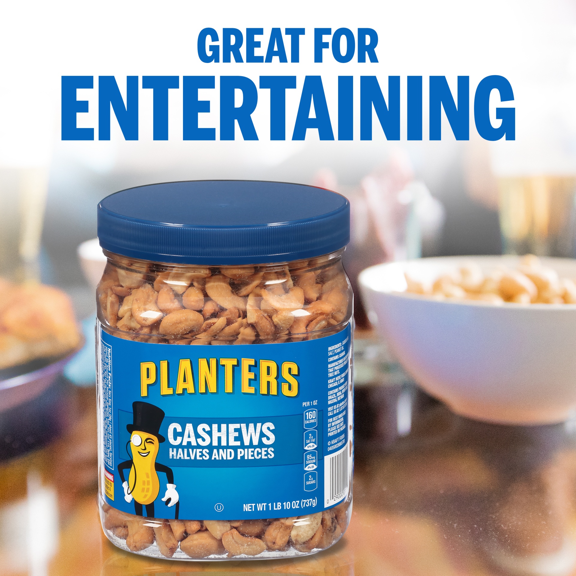 Planters Cashews Halves & Pieces 26 oz Shipt