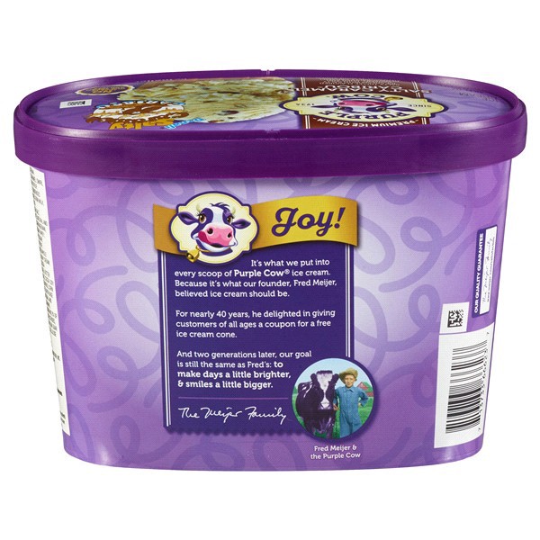 slide 9 of 9, Purple Cow Caramel Caribou Ice Cream, 1.5 qt, 1.5 qt