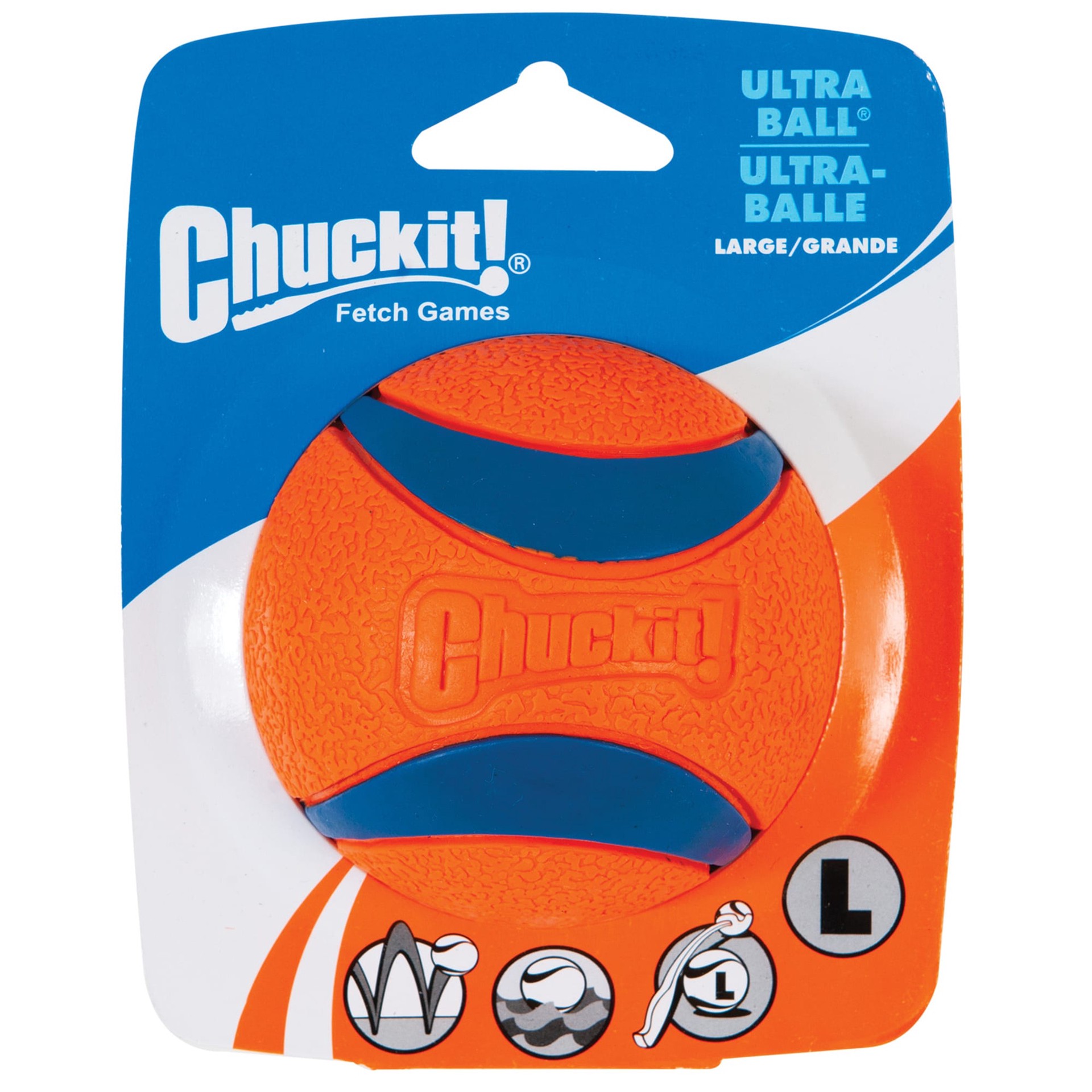 slide 1 of 2, Chuckit! Ultra Ball Dog Toy, Large, 1 ct