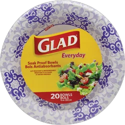 Glad 12 Oz Paper Bowls