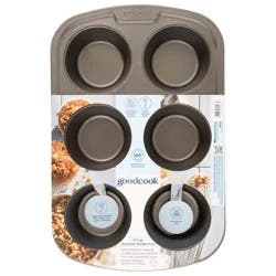 Good Cook Muffin Pan Nonstick 6 Cup