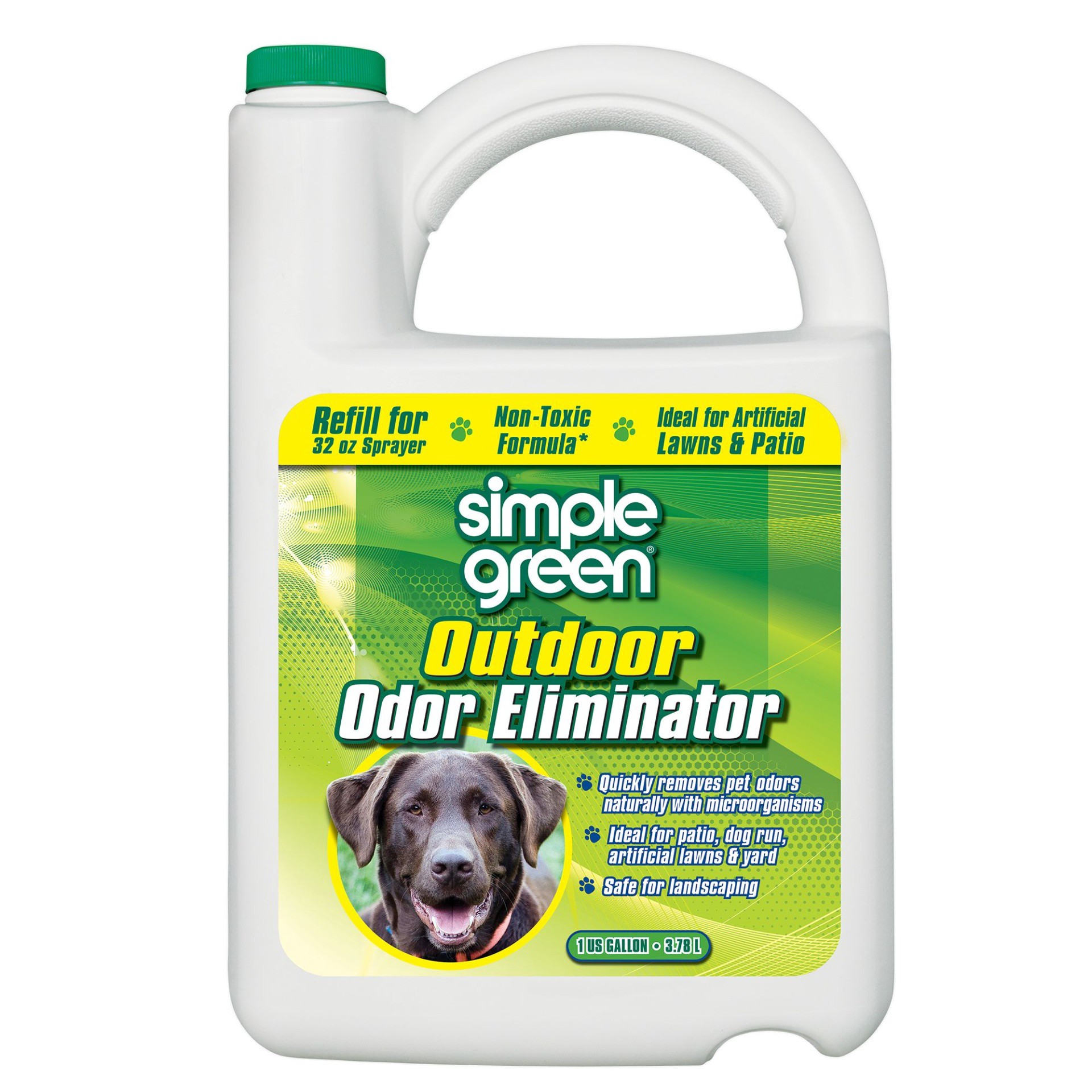 slide 1 of 1, Simple Green Outdoor Pet Odor Eliminator, 1 gal