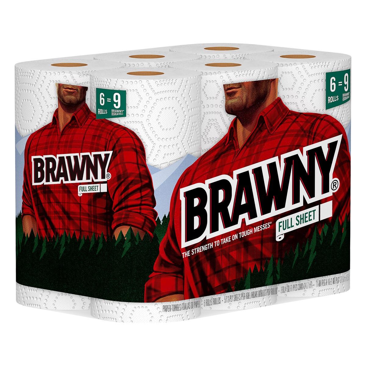 slide 2 of 4, Brawny Full Sheet Paper Towels, 266 ct