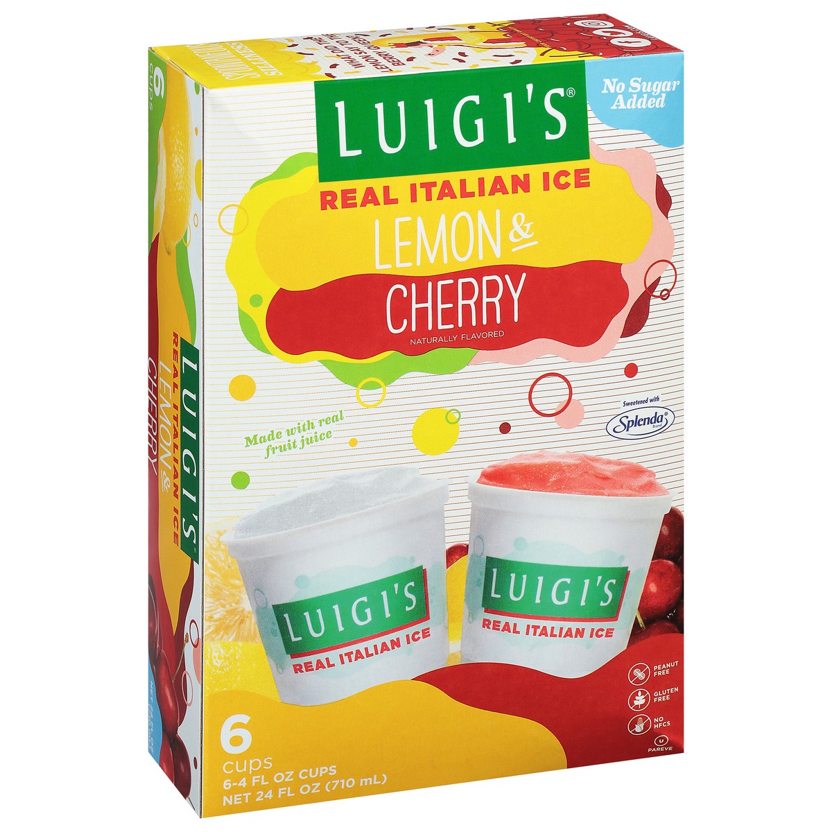 slide 2 of 9, Luigi's Real Italian Ice / No Sugar Added Variety Pack, 24 fl oz