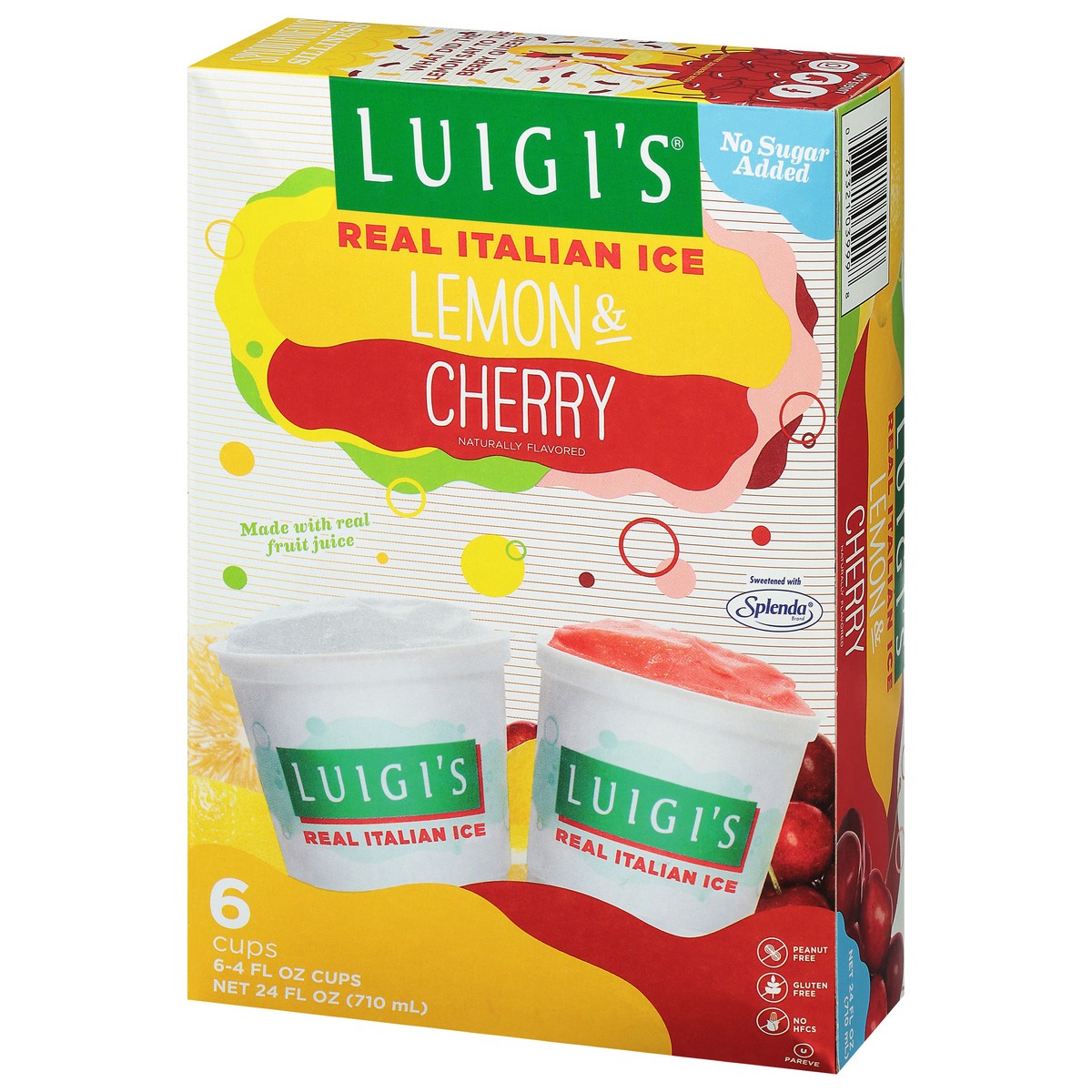 slide 3 of 9, Luigi's Real Italian Ice / No Sugar Added Variety Pack, 24 fl oz