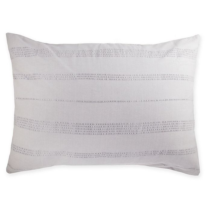 slide 1 of 1, Kenneth Cole Thompson Standard Pillow Sham - Stone, 1 ct