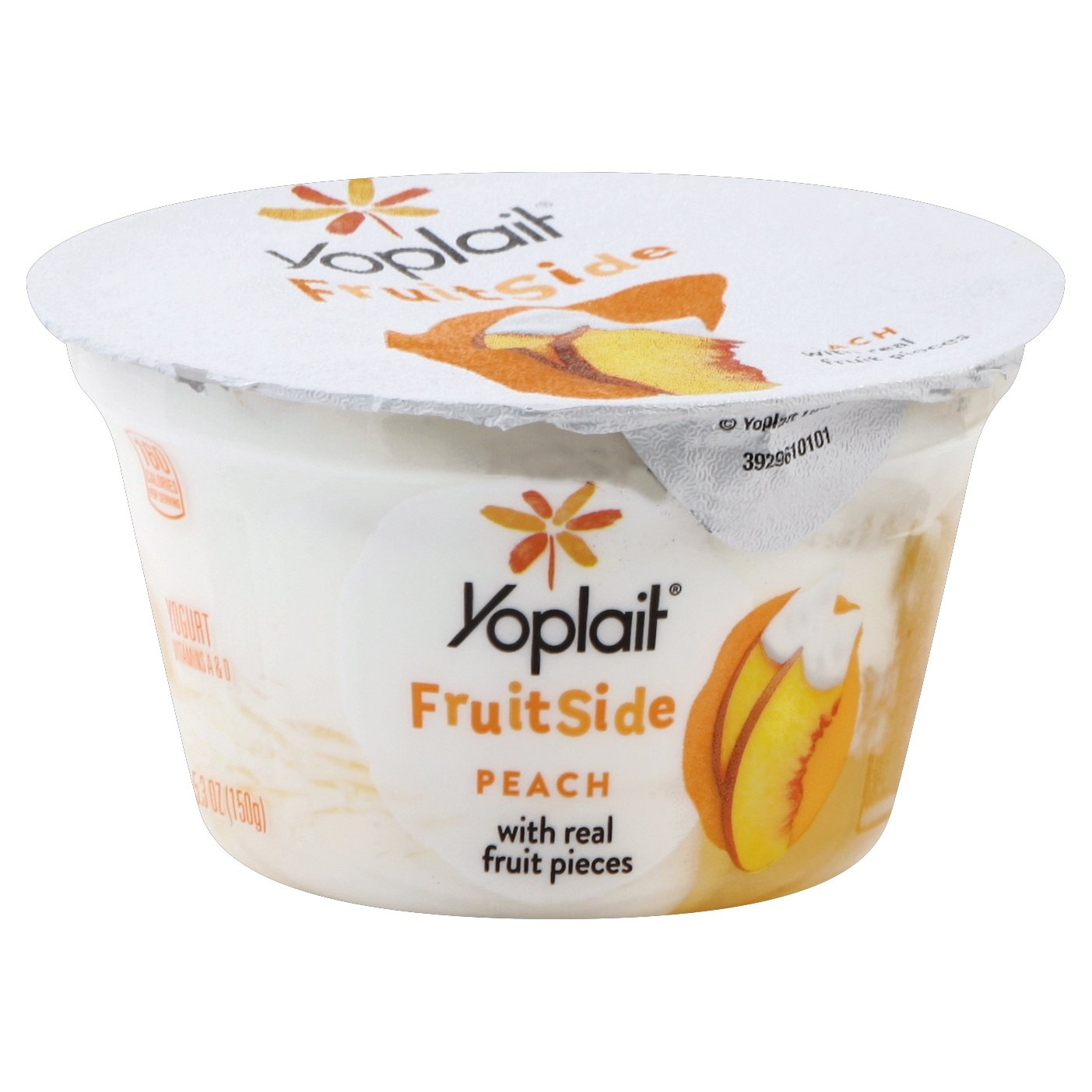 slide 1 of 1, Yoplait Fruitside - Peach, 5.3 oz