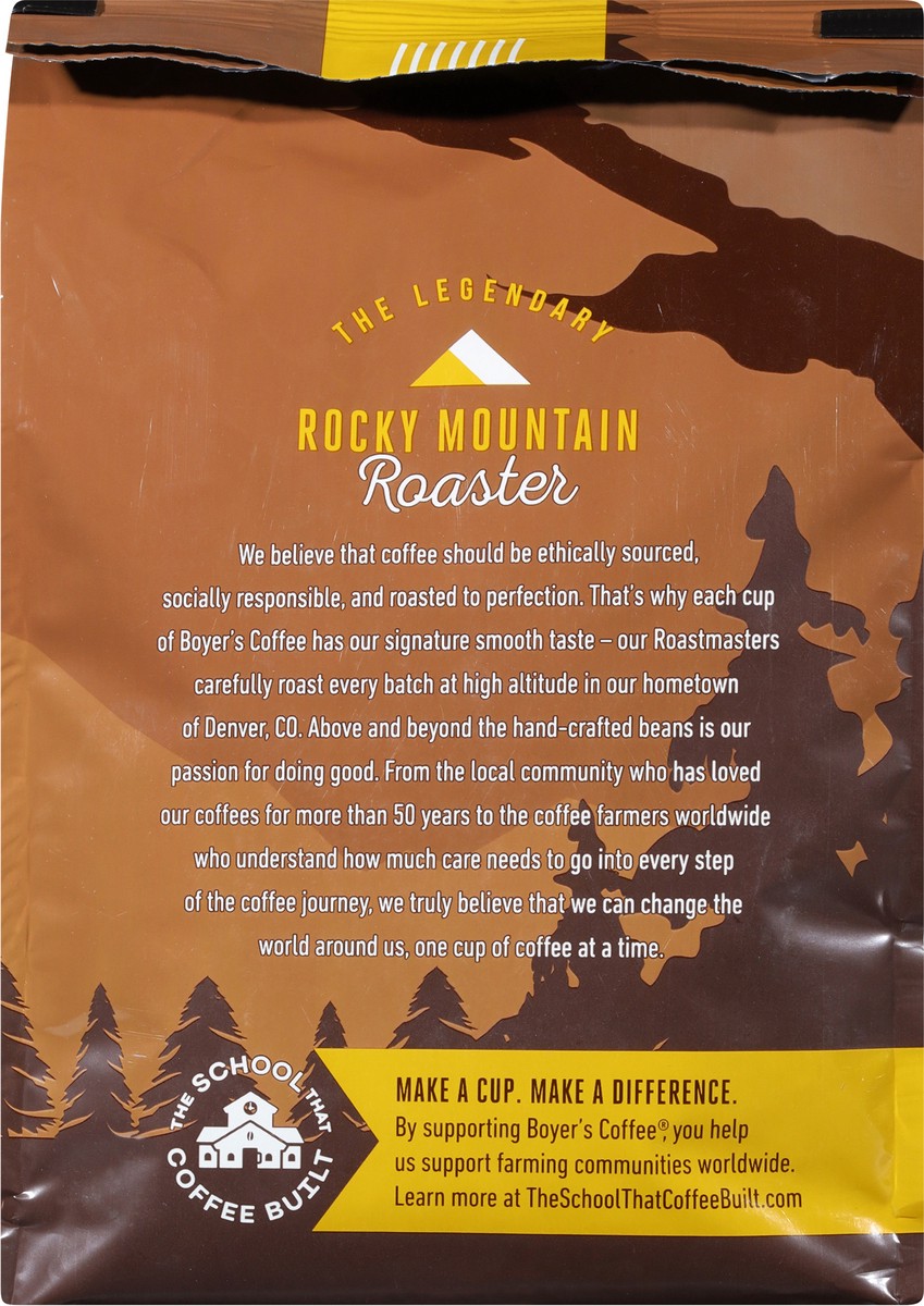 slide 7 of 9, Boyer's Light Roast Whole Bean Denver Blend Coffee - 28 oz, 28 oz