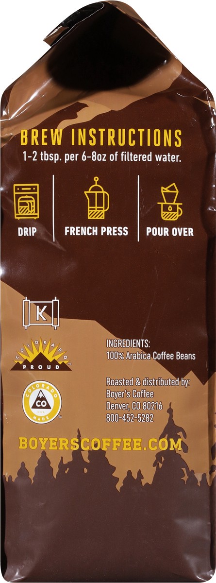 slide 9 of 9, Boyer's Light Roast Whole Bean Denver Blend Coffee - 28 oz, 28 oz