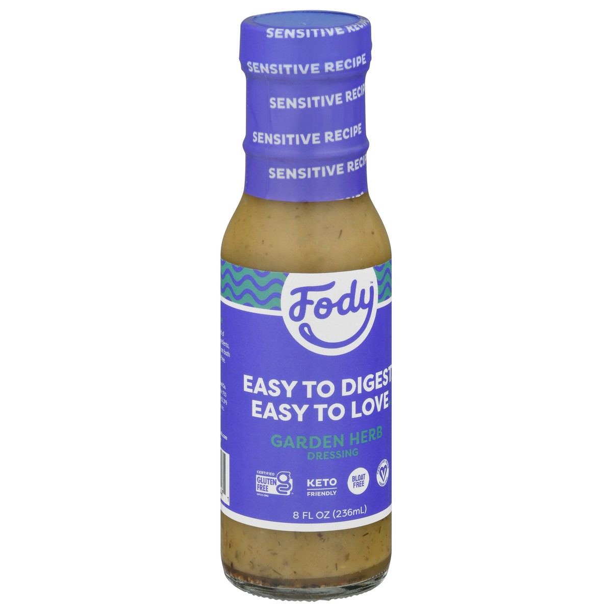 slide 2 of 9, Fody Dressing Garden Herb, 8 oz