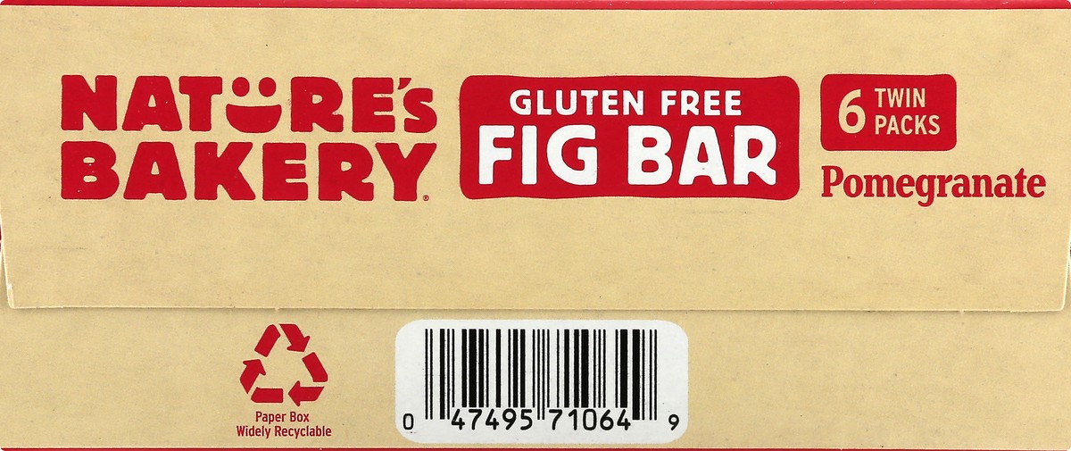 slide 4 of 9, Nature's Bakery Gluten Free Pomegranate Fig Bars, 6 ct; 2 oz