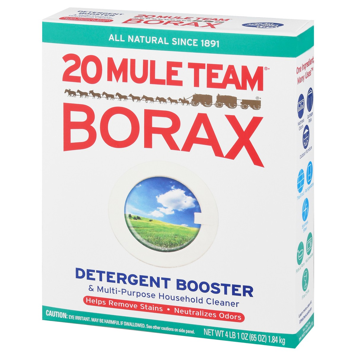 slide 7 of 13, 20 Mule Team Borax Laundry Booster & Multi-Purpose Cleaner 65 oz, 65 oz