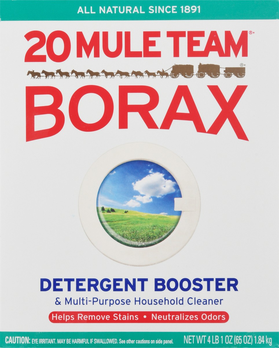 slide 12 of 13, 20 Mule Team Borax Laundry Booster & Multi-Purpose Cleaner 65 oz, 65 oz