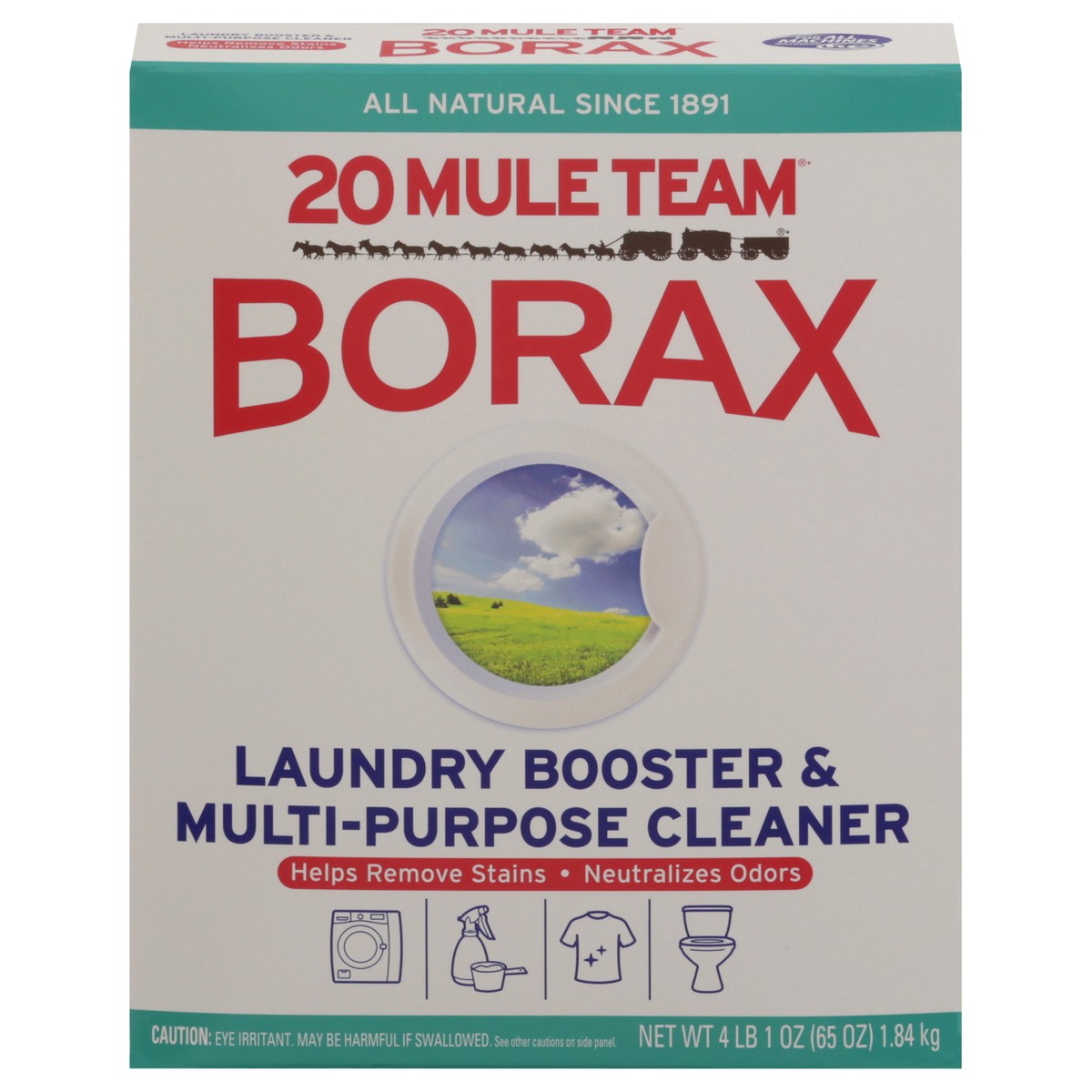 slide 1 of 13, 20 Mule Team Borax Laundry Booster & Multi-Purpose Cleaner 65 oz, 65 oz