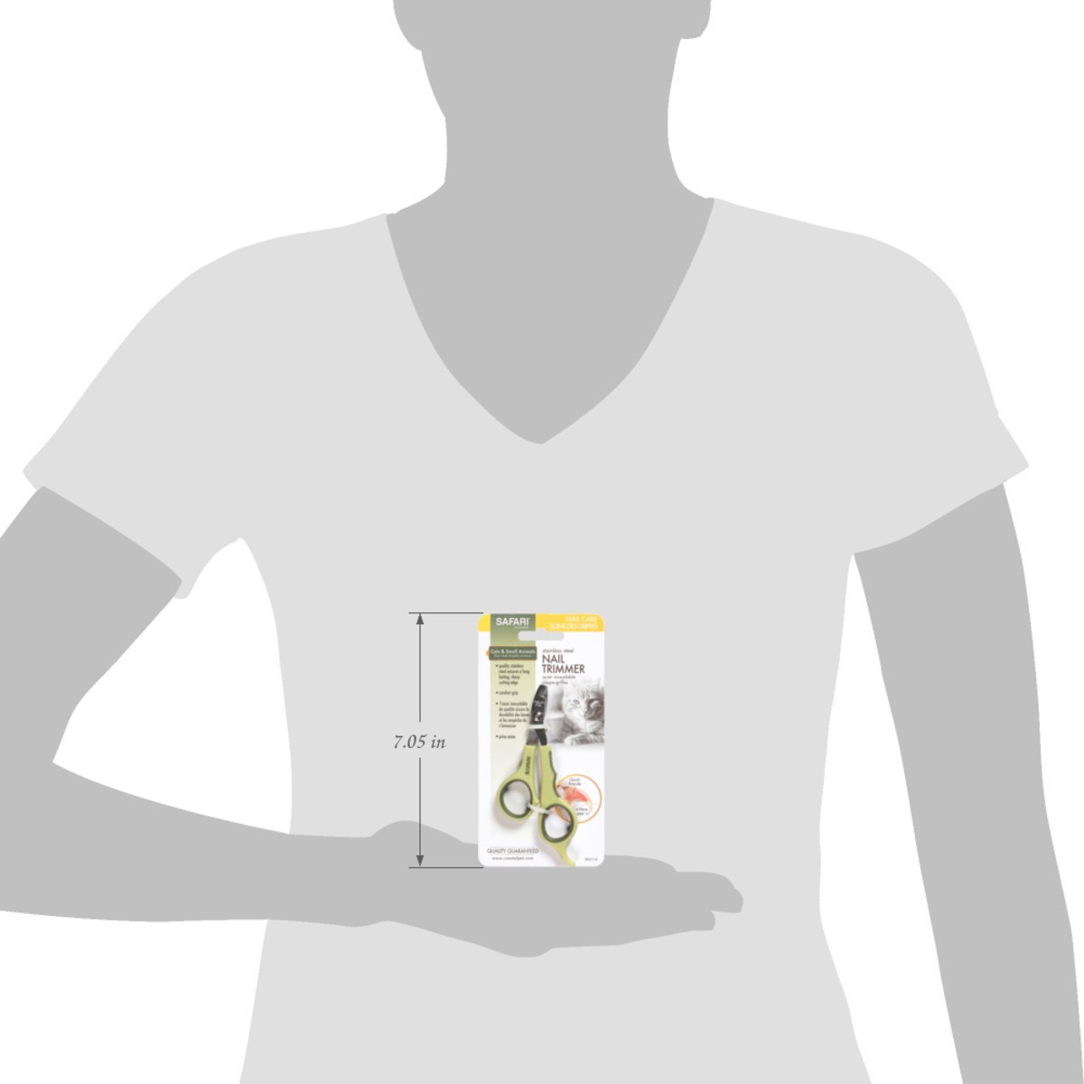 slide 3 of 13, Safari by Coastal Cat Deluxe Nail Trimmer, No Color, One Size (5" L x 2.25" W), 1 ct