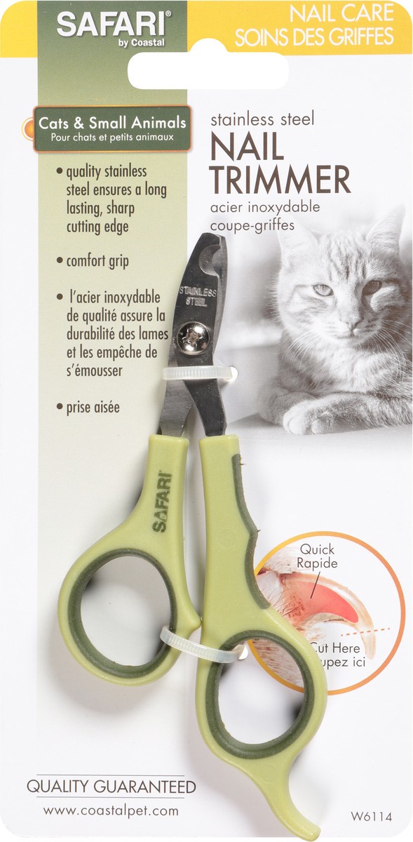 slide 13 of 13, Safari by Coastal Cat Deluxe Nail Trimmer, No Color, One Size (5" L x 2.25" W), 1 ct