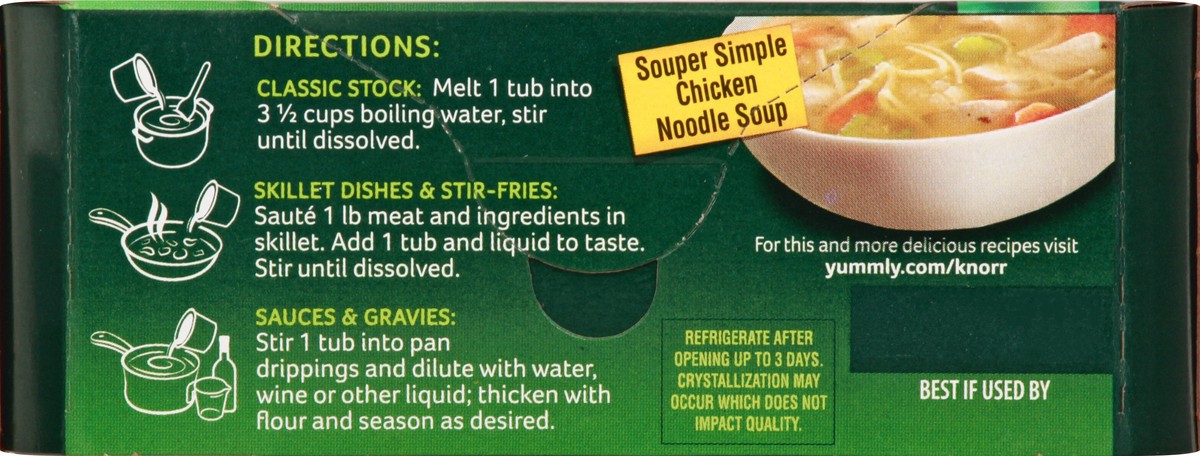 slide 8 of 12, Knorr Homestyle Chicken Concentrated Stock 4 ea, 4 ct; 4.66 oz