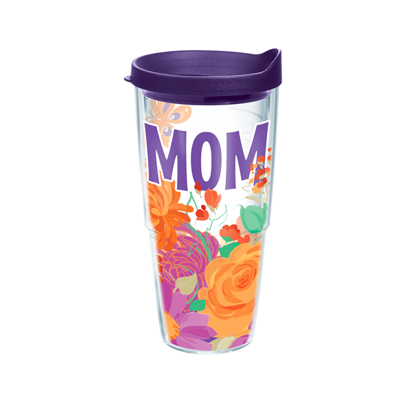 slide 1 of 1, Tervis Springtime Mom Tumbler with Travel Lid, 24 oz