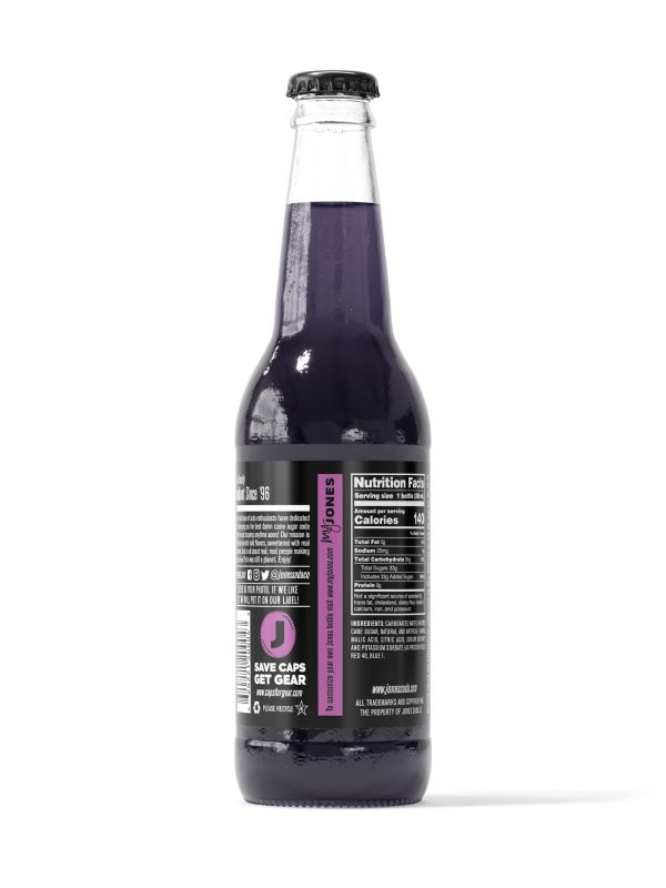 slide 8 of 9, JONES SODA Grape, 12 oz