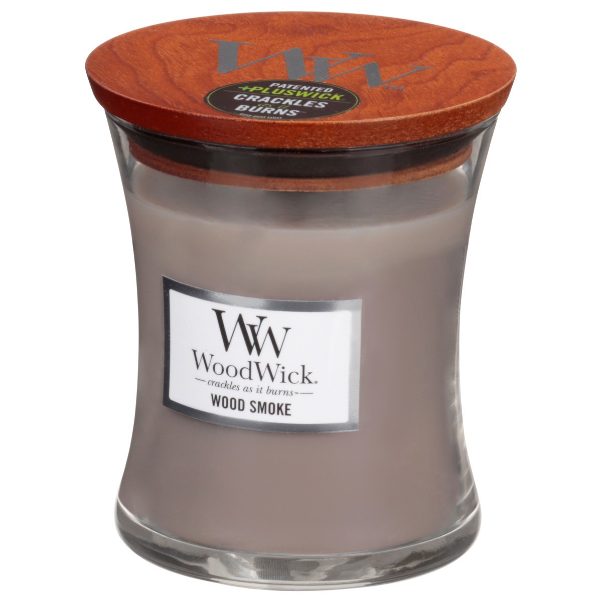 slide 5 of 9, WoodWick Wood Smoke Candle 1 ea, 1 ct