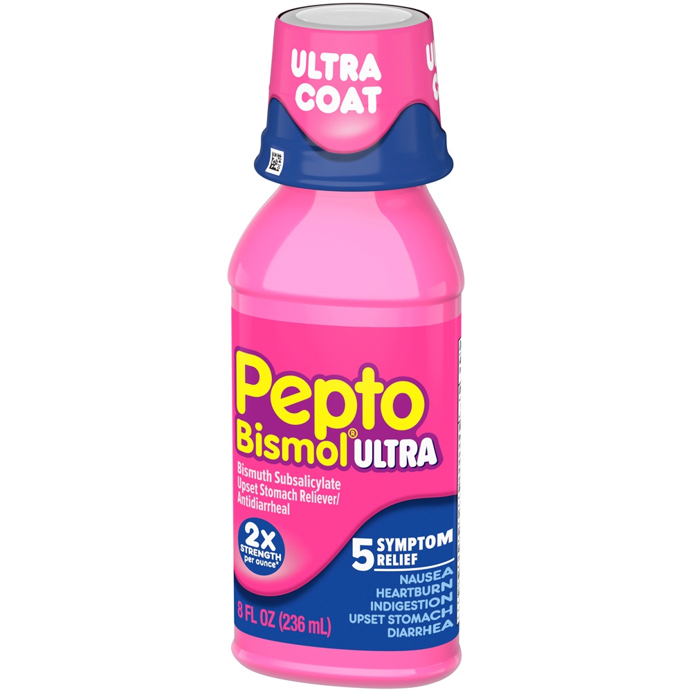PeptoBismol Ultra 5 Symptom Digestive Relief Liquid 8 fl oz Shipt