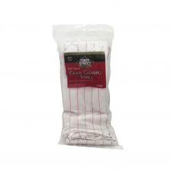 First Street Glass Red Stripe Towel