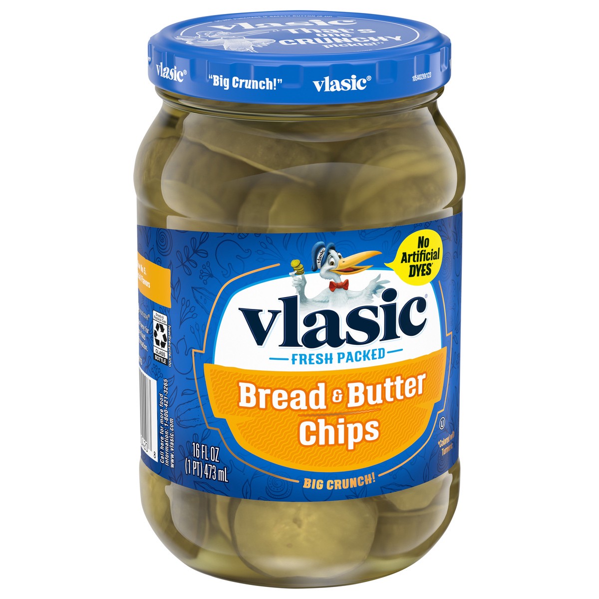 slide 2 of 5, Vlasic Bread and Butter Pickle Chips, Keto Friendly, 16 fl. oz., 16 fl oz