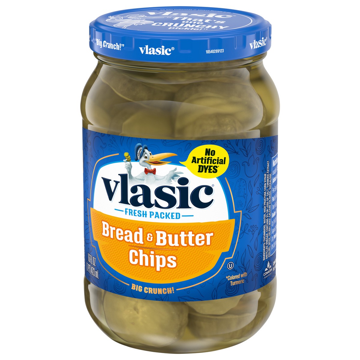 slide 5 of 5, Vlasic Bread and Butter Pickle Chips, Keto Friendly, 16 fl. oz., 16 fl oz