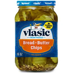 Vlasic Bread and Butter Pickle Chips, Keto Friendly, 16 fl. oz.