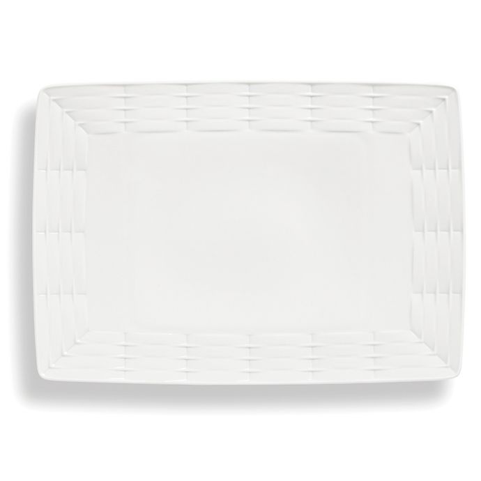 slide 1 of 1, Lenox Entertain 365 Sculpture Rectangular Platter, 13.75 in