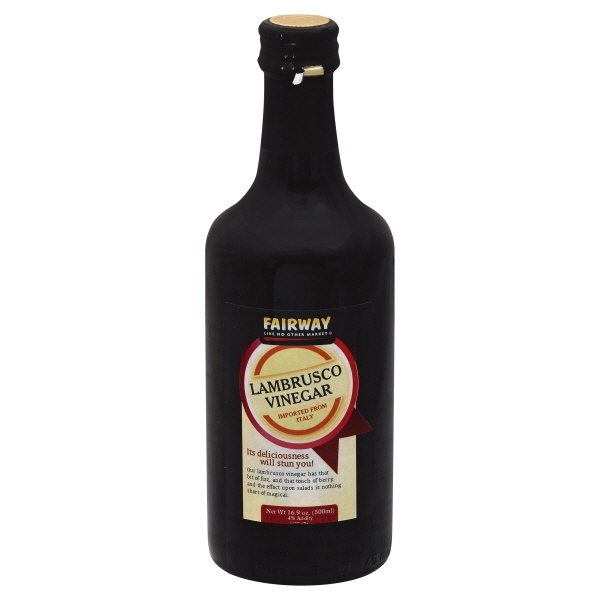 slide 1 of 1, Fairway Vinegar Lambrusco, 16.9 oz