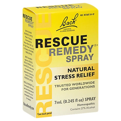 slide 1 of 1, Bach Rescue Remedy Spray, 7 ml