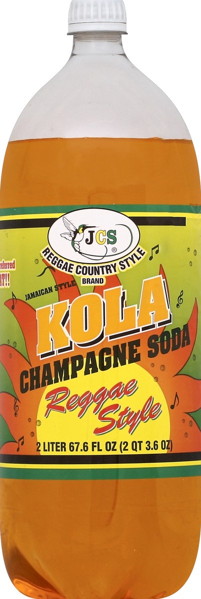 slide 3 of 4, JCS Jamaican Country Style Kola Champagne, 67.6 oz