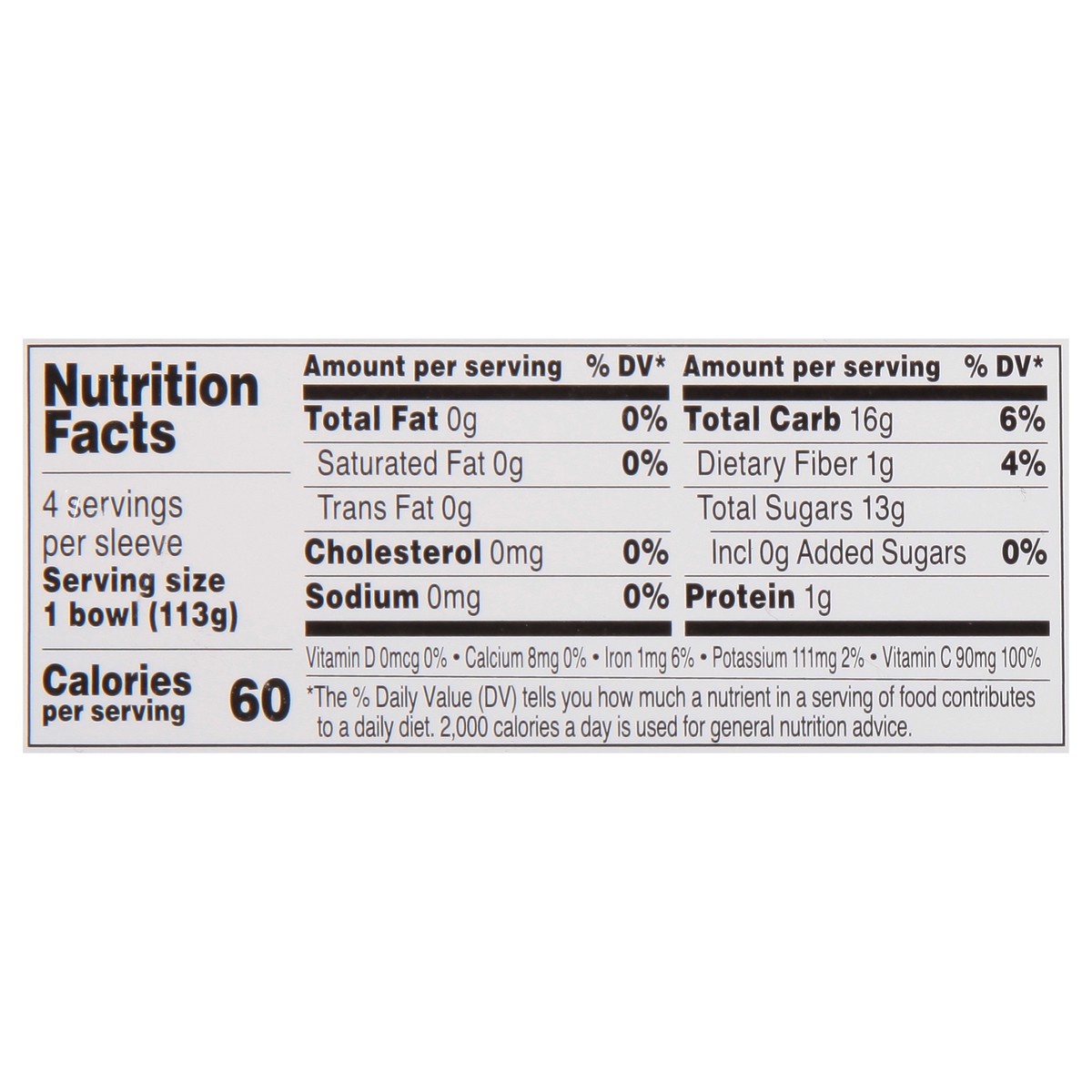 slide 4 of 14, Food Club Mixed Fruit 4ea, 4 ct