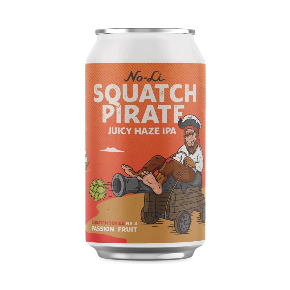 slide 4 of 6, No-Li Squatch Pirate Juicy Haze Ipa, 6 ct; 12 fl oz