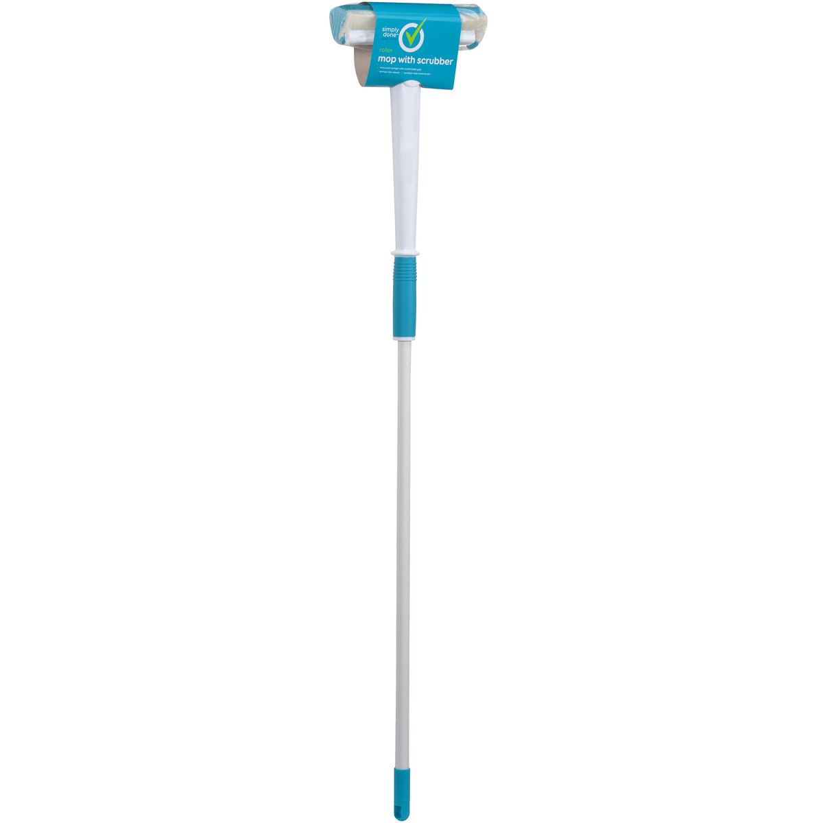 slide 2 of 8, Simply Done Roller Mop with Scrubber, 1 ct