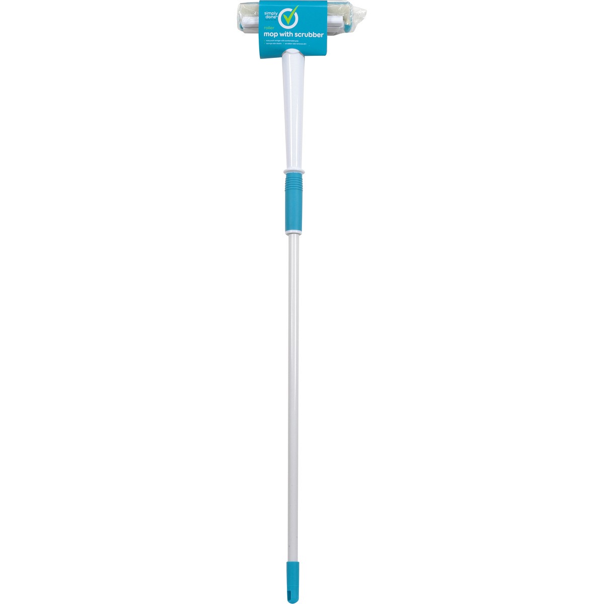 slide 7 of 8, Simply Done Roller Mop with Scrubber, 1 ct