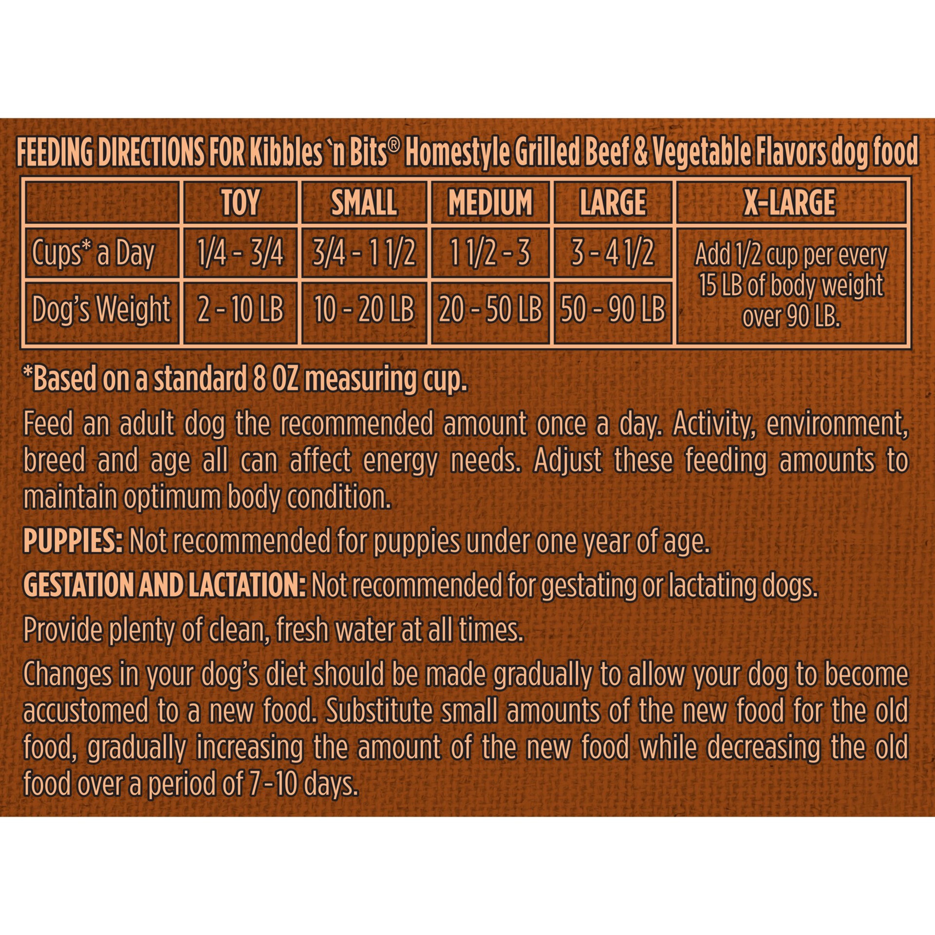 slide 5 of 5, Kibbles 'n Bits Homestyle Grilled Beef & Vegetable Flavors, 16-Pound, 17.6 lb