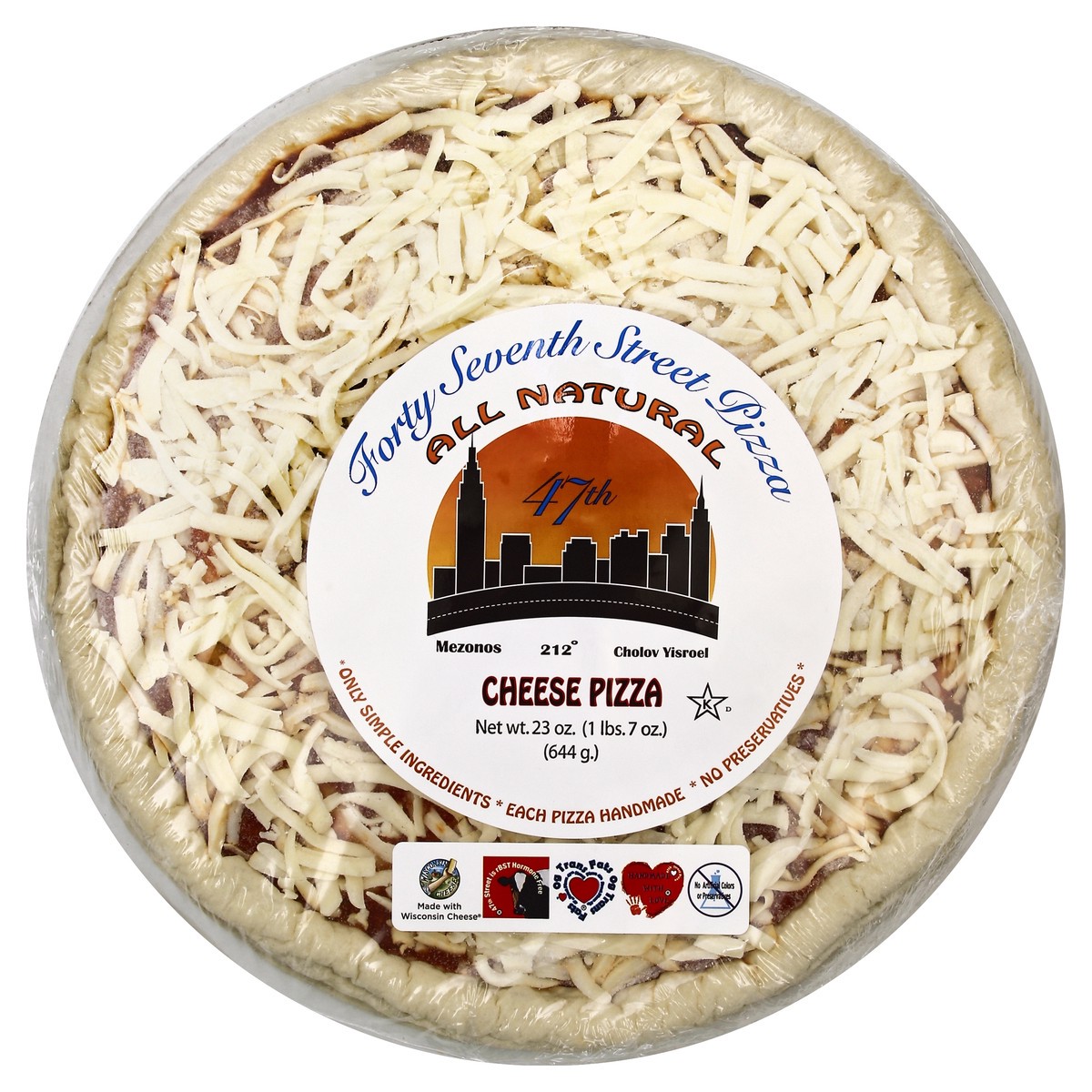 slide 2 of 5, Forty Seventh Street Pizza Pizza 23 oz, 23 oz