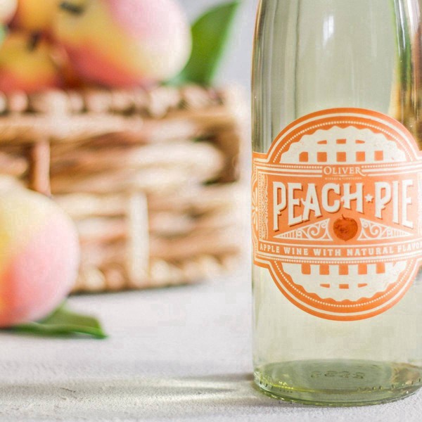 slide 6 of 7, Oliver Winery Peach Pie Wine, 750 ml