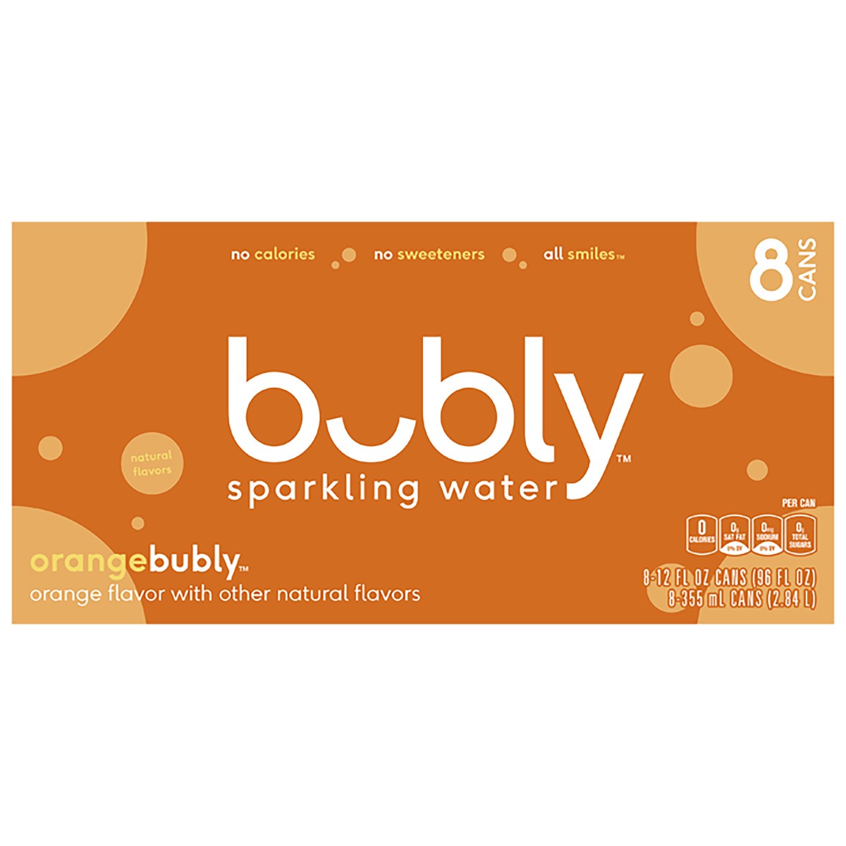 slide 6 of 6, bubly Sparkling Water - 8 ct, 8 ct