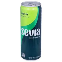 Zevia Ginger Ale Sleek Single - 12 oz