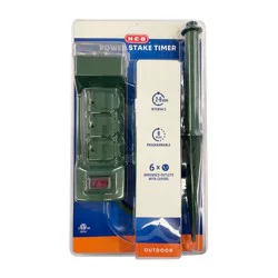 H-E-B Outdoor Power Stake Timer