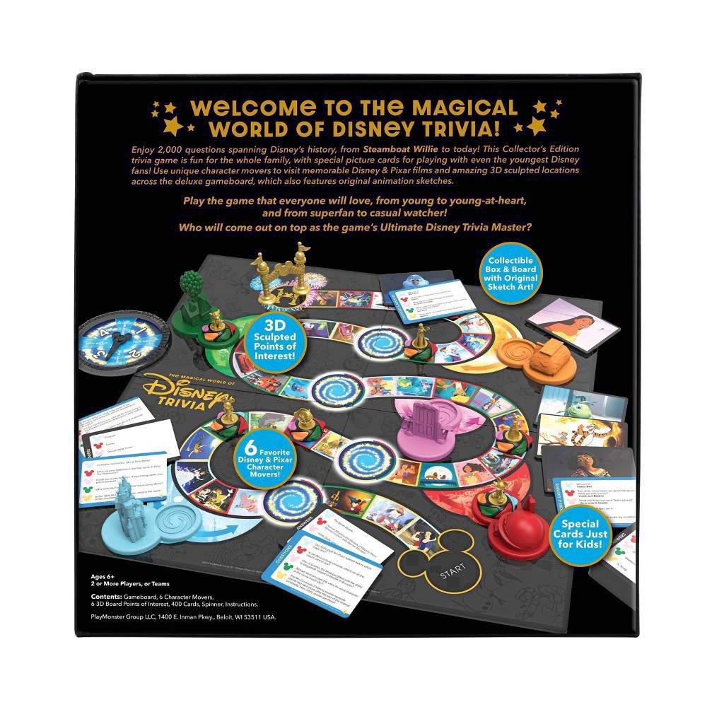 slide 63 of 89, PlayMonster Ages 6+ The Magical World of Disney Trivia 1 Each, 1 ct