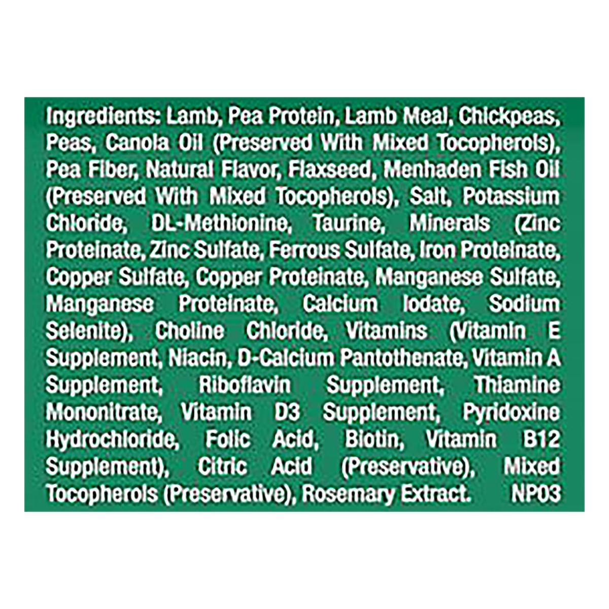 slide 9 of 9, Natural Balance L.I.D. Limited Ingredient Diets Grain Free Lamb Formula Dog Food 24 lb, 24 lb