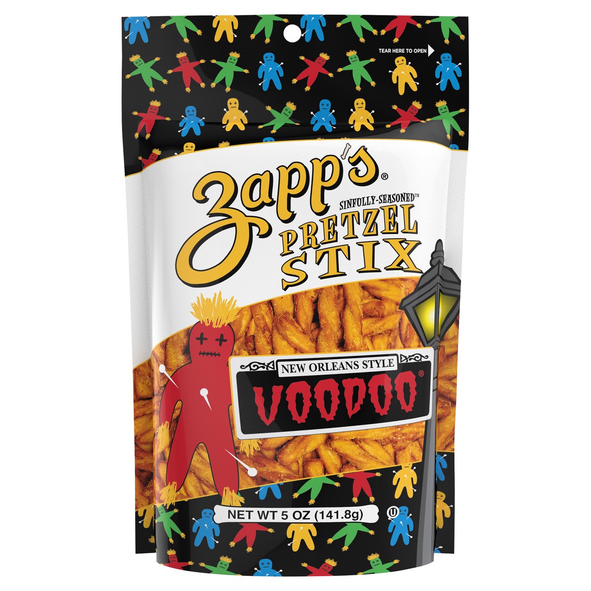 slide 1 of 7, Zapp's 5 oz Zapp's Voodoo Pretzel Pouch, 5 oz