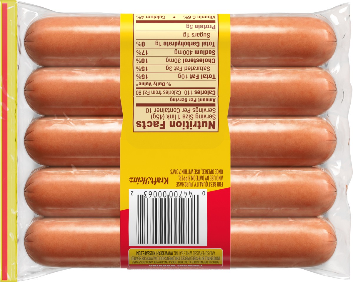 slide 2 of 9, Oscar Mayer Original Uncured Wieners Hot Dogs - 16oz/10ct, 