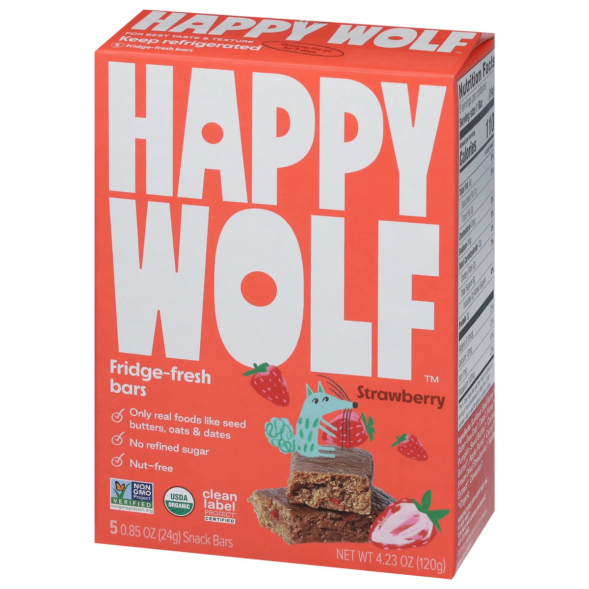 slide 3 of 4, Happy Wolf Snk Strw Snk Bar, 4.25 oz