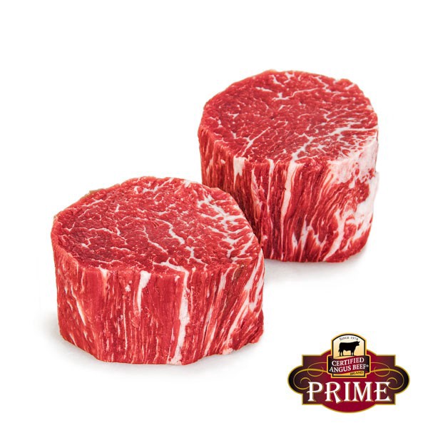 slide 1 of 1, Market District Certified Angus Beef Prime Filet Mignon Loin Steak, per lb