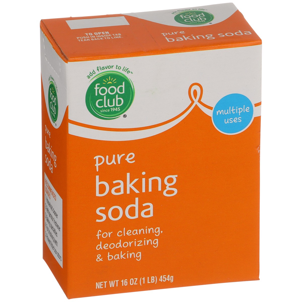 slide 9 of 9, Food Club Pure Baking Soda 16 oz, 16 oz